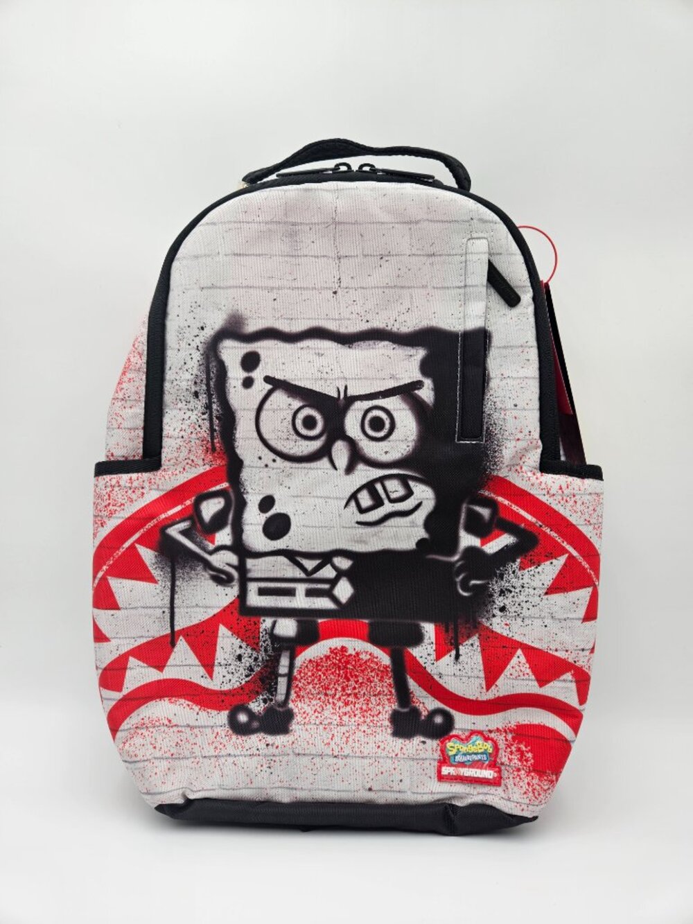 🚨RARE COLLECTORS | STEAL!!🔥Sprayground SpongeBob Stencil Wall DLXR Backpack